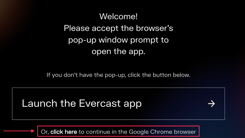 Launch_page_Chrome_option.png